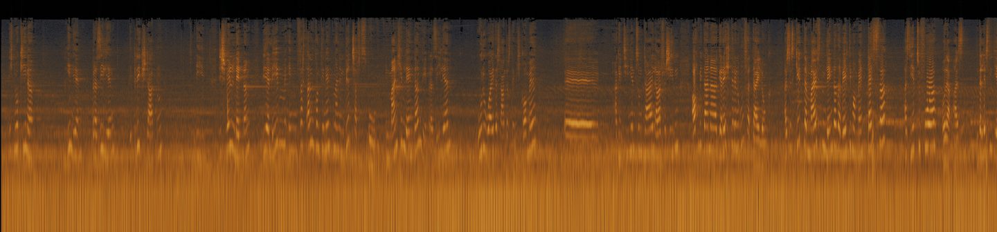 sediment · pod: input · radio recording, 30 s